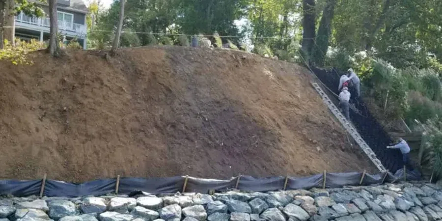 Illustrative image of Soil erosion analysis in Chesapeake