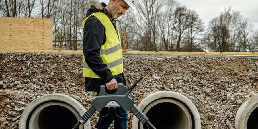 Illustrative image of GPR (Ground Penetrating Radar) survey in Chesapeake