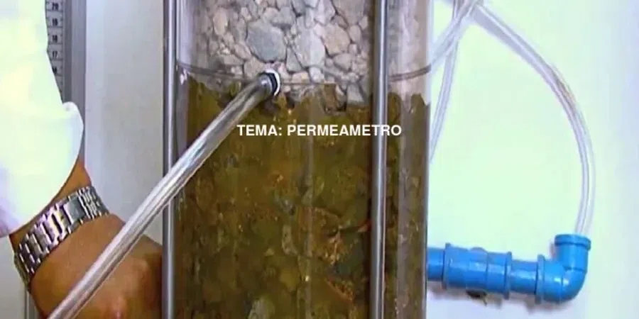 Illustrative image of Laboratory permeability test (falling/constant head) in Chesapeake