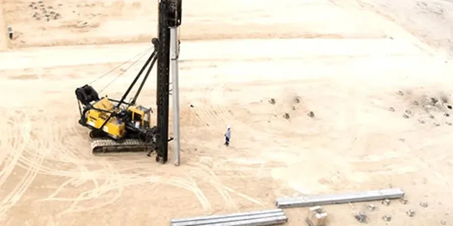 Illustrative image of Driven pile design in Chesapeake