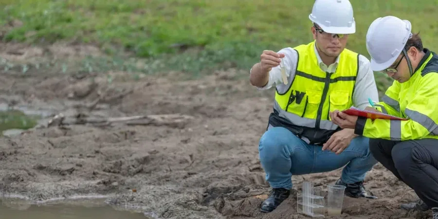 Illustrative image of Residual soil characterization in Chesapeake